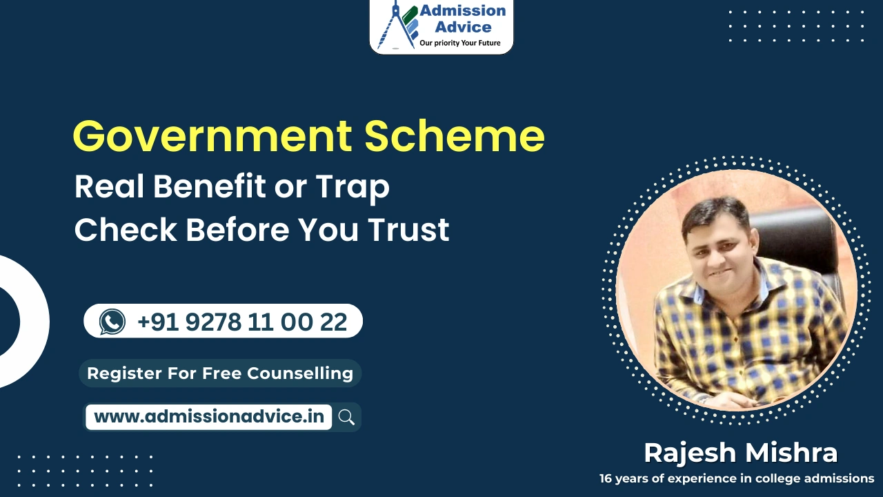 Government scheme fraud awareness guide for students and parents in India