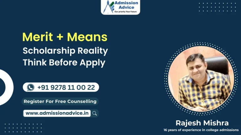 Merit-cum-Means Scholarship eligibility and reality check for students and parents