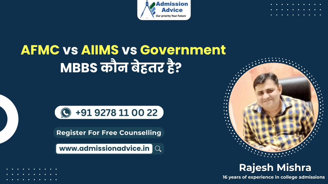 AFMC vs AIIMS vs Government MBBS