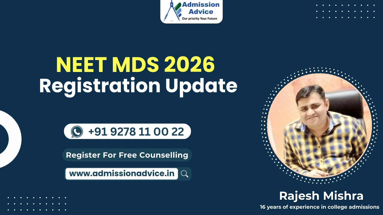 NEET MDS 2026 registration date eligibility exam pattern application process guide