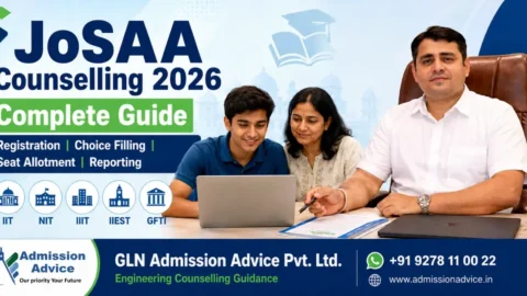JoSAA Counselling 2026 Complete Guide: Registration, Choice Filling, Seat Allotment और Reporting Process