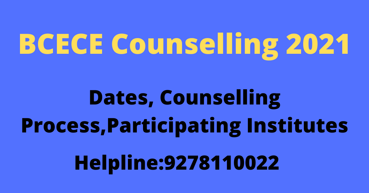 BCECE Counselling