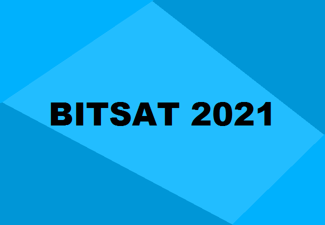BITSAT 2021