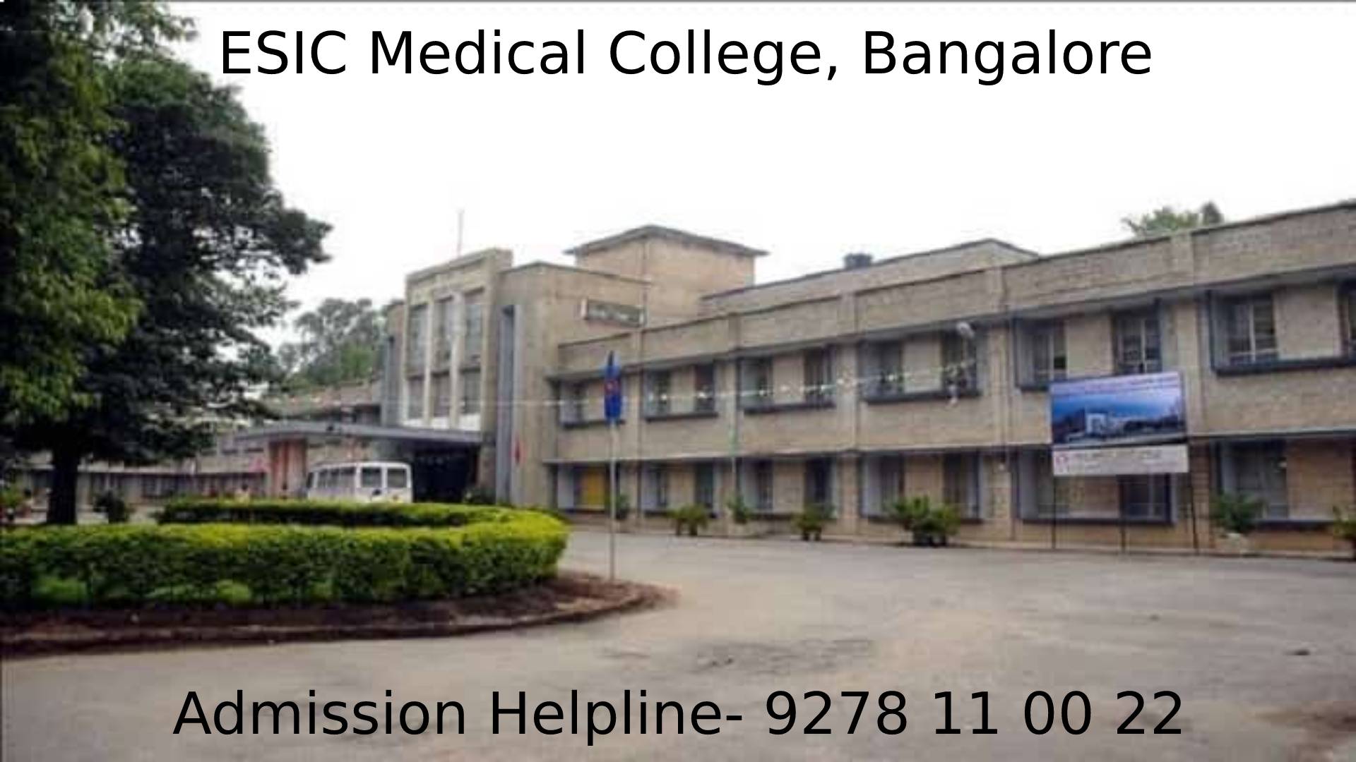 ESIC Medical College Bangalore