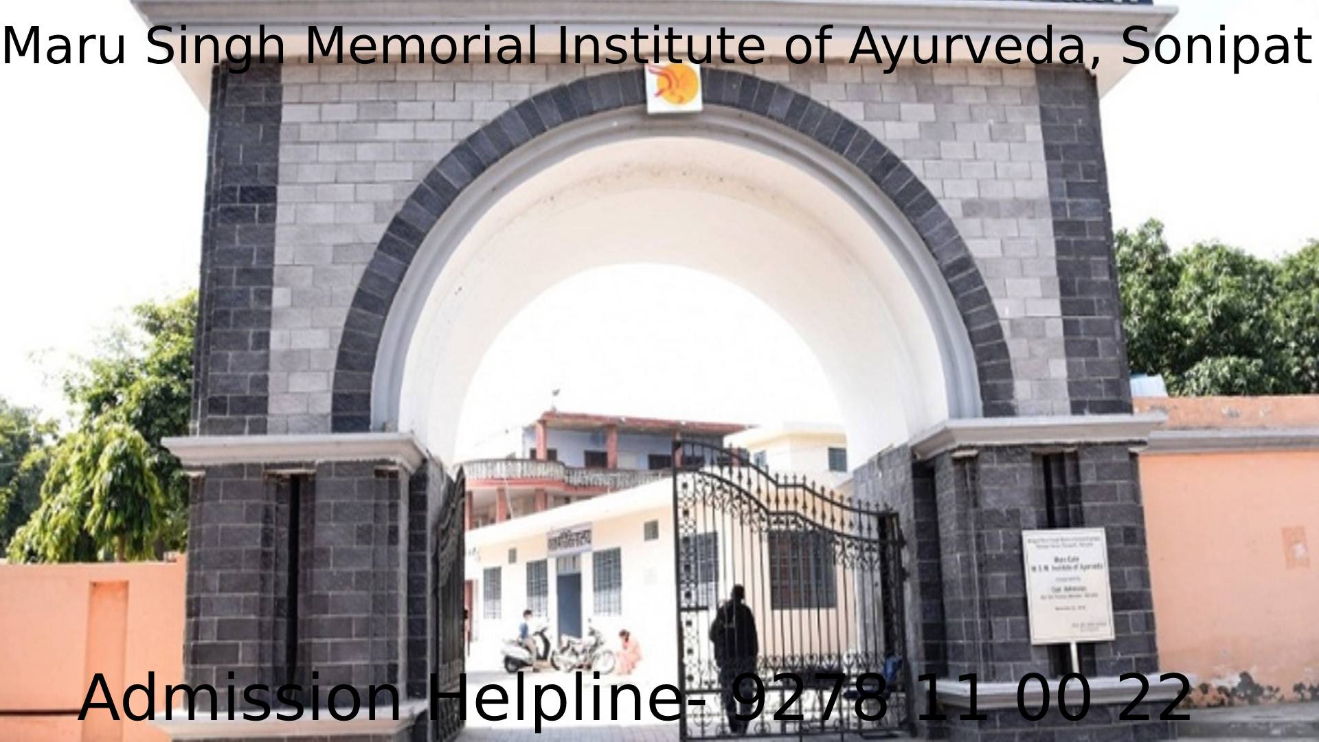Maru Singh Memorial Institute of Ayurveda, Sonipat