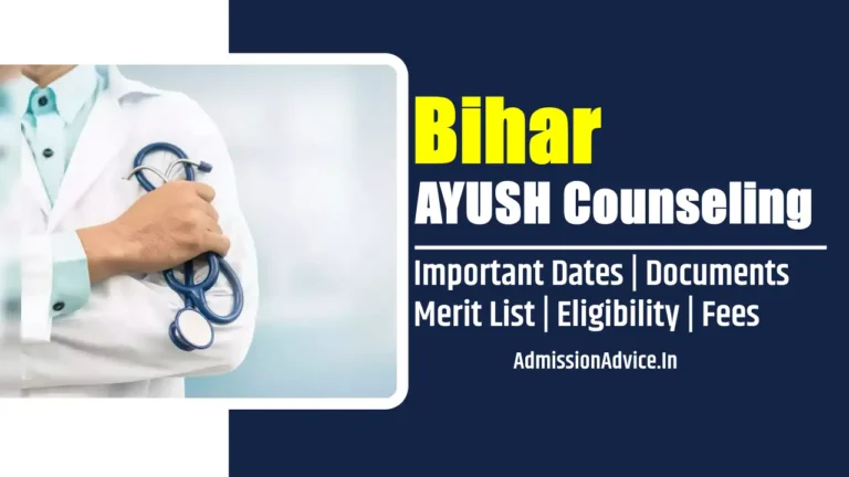 Bihar Ayush Counseling