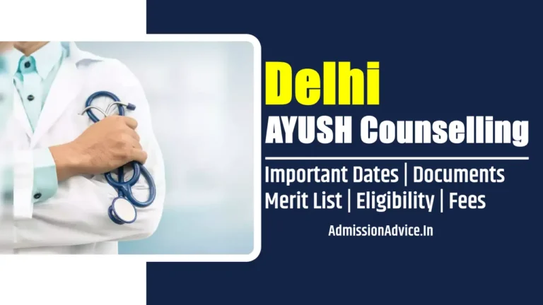 Delhi AYUSH Counselling