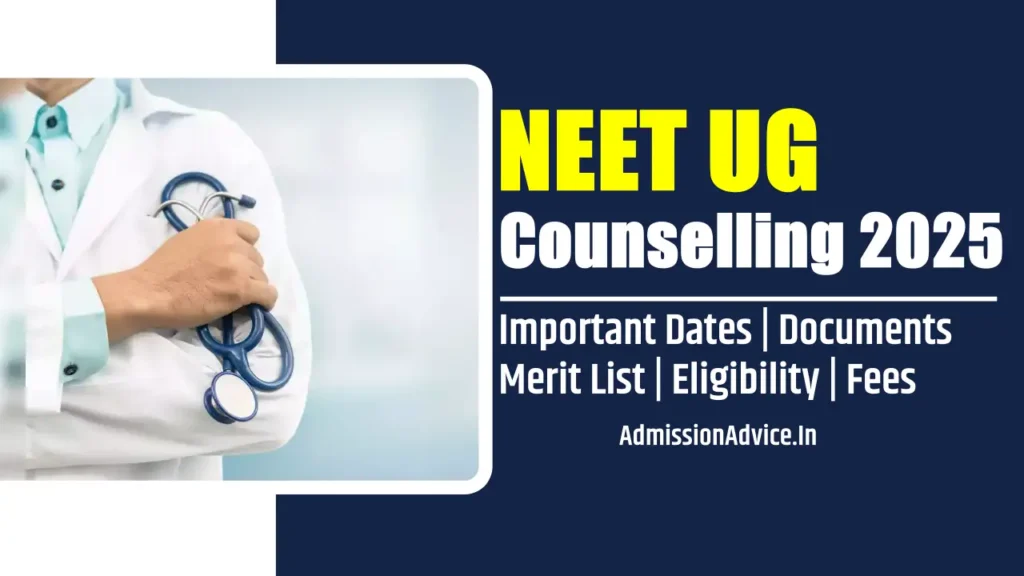 NEET UG Counselling 2025