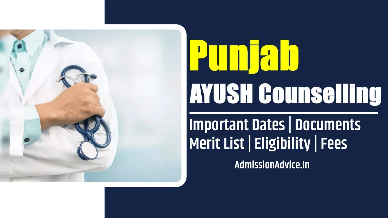 Punjab AYUSH Counselling 2026