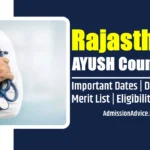 Rajasthan AYUSH Counseling 2025