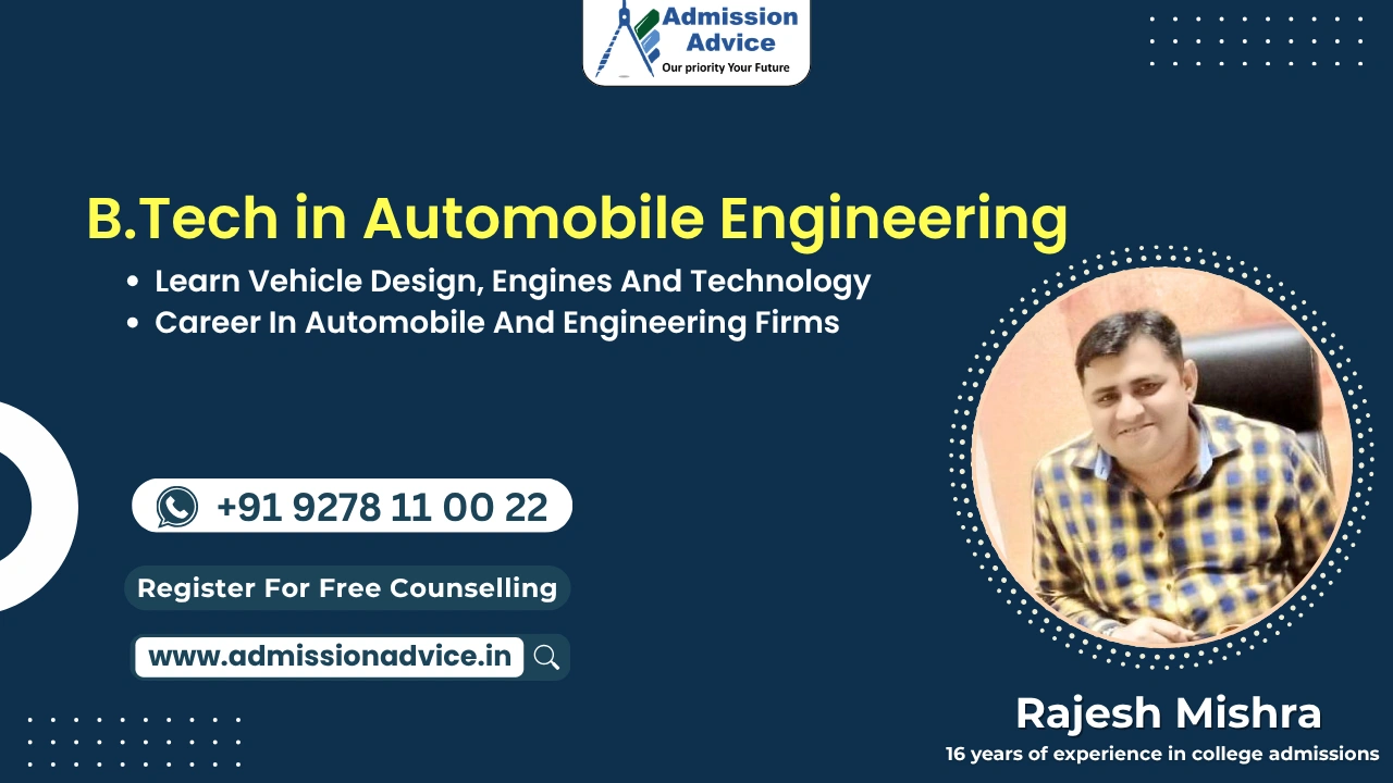 B.Tech in Automobile Engineering