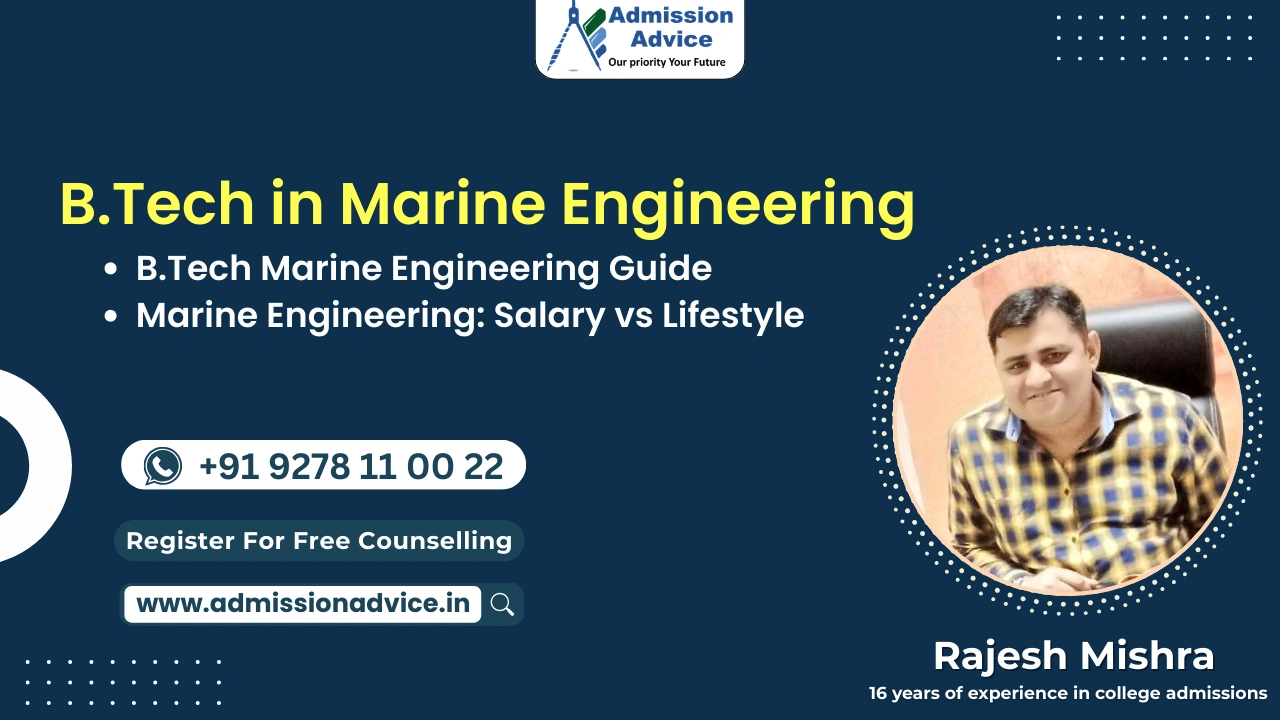 B.Tech in Marine Engineering
