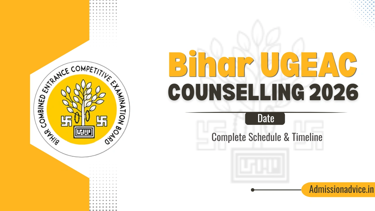 Bihar UGEAC Counselling Date 2026