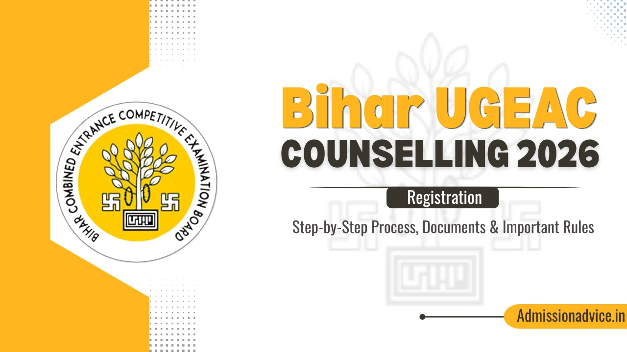 Bihar UGEAC Counselling Registration 2026