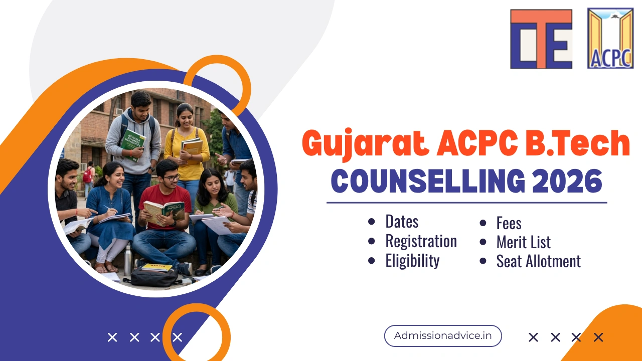Gujarat ACPC B.Tech Counselling 2026