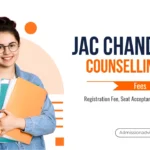 JAC Chandigarh Counselling Fees 2026