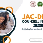 JAC Delhi Counselling Fees 2026