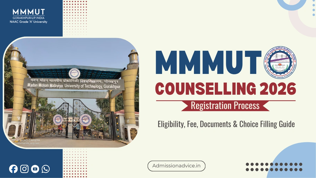 MMMUT Counselling Registration Process 2026