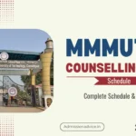 MMMUT Counselling Schedule 2026