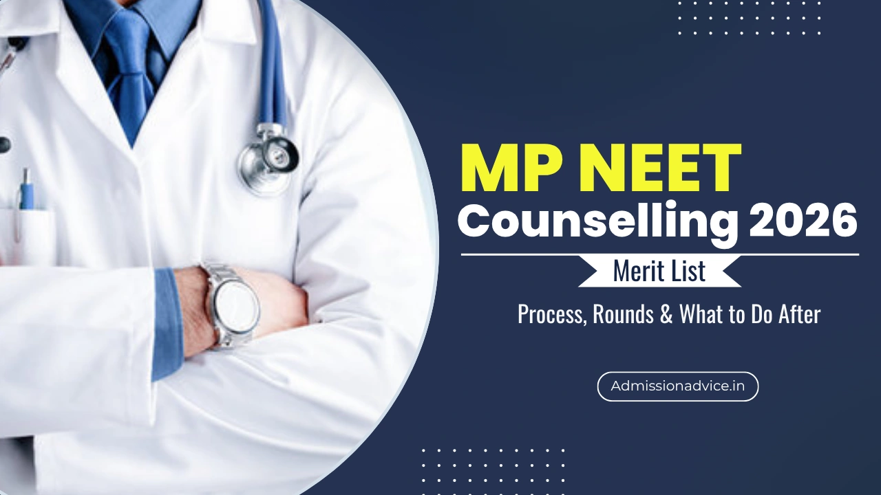 MP NEET Counselling 2026 Merit List