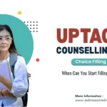 UPTAC Counselling Choice Filling Date 2026