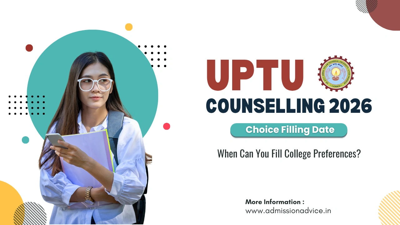 UPTU Counselling Choice Filling Date 2026