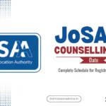JoSAA Counselling Date 2026