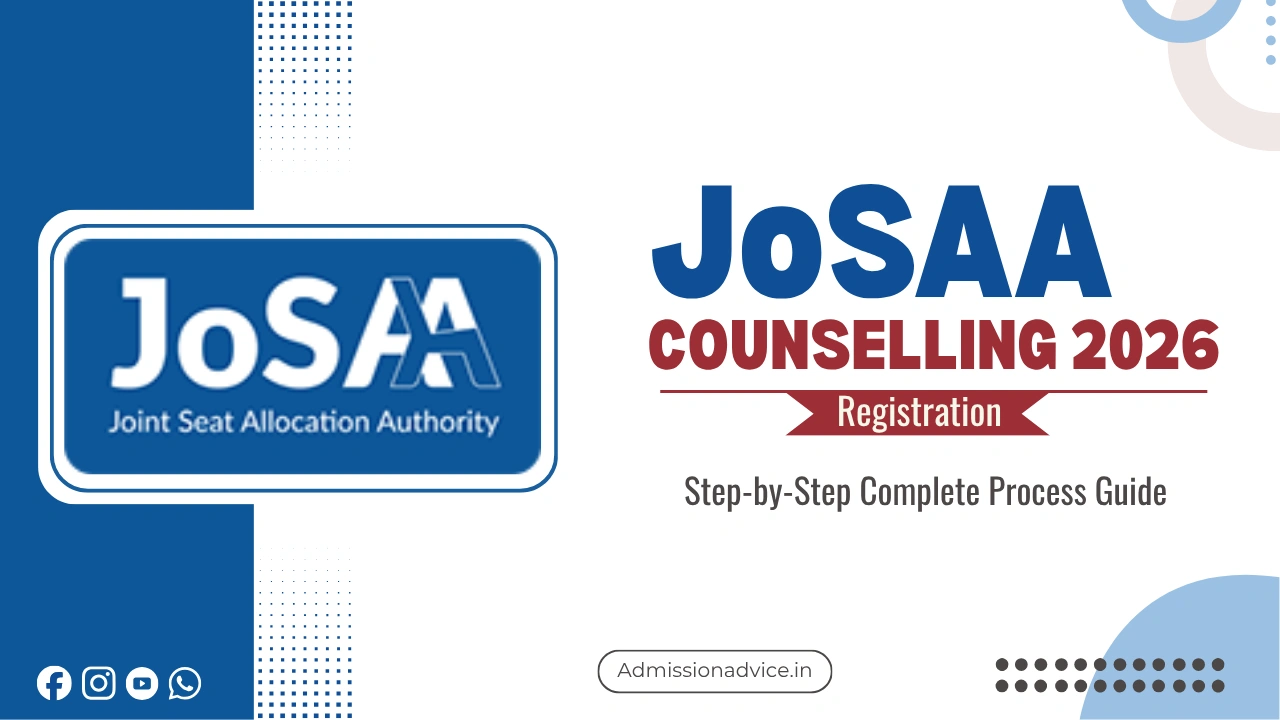 JoSAA Counselling Registration 2026
