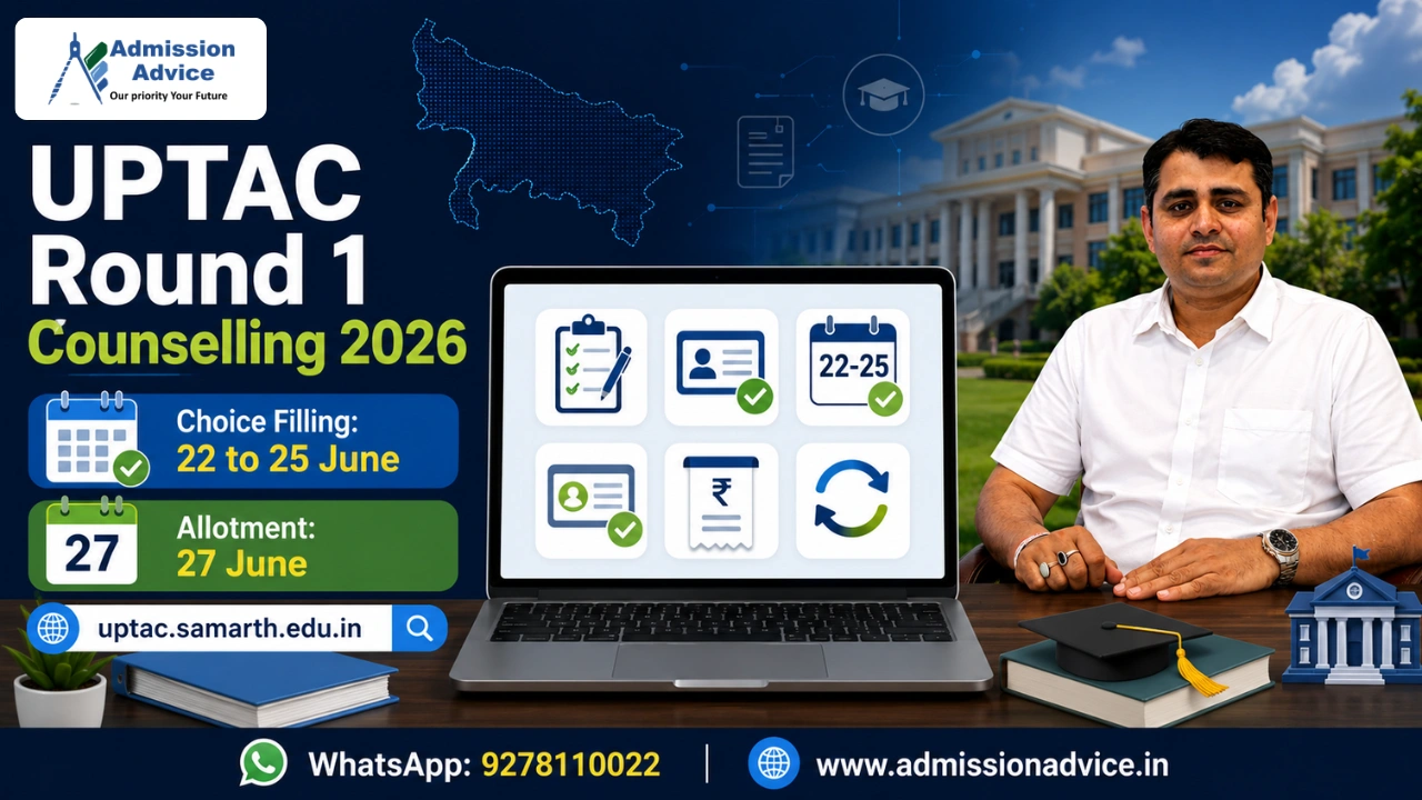 UPTAC Counselling Round 1 Date