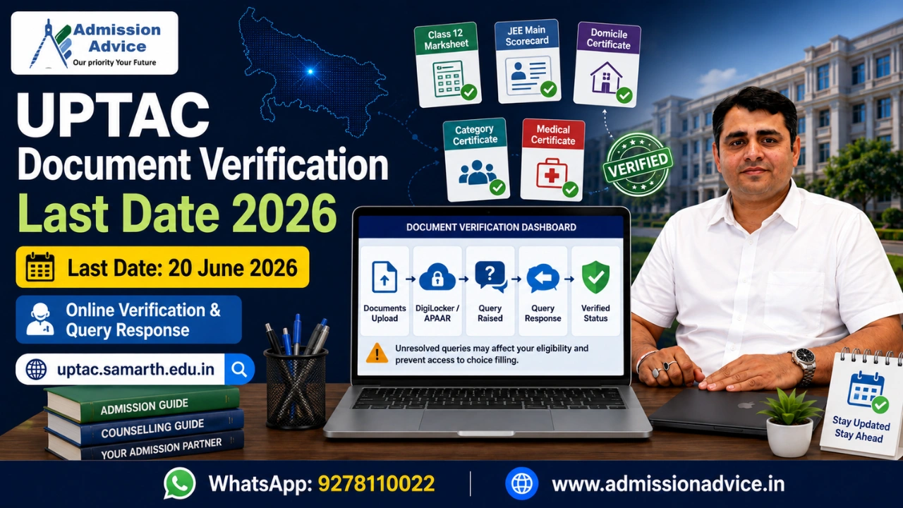 UPTAC Document Verification Last Date