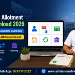 UPTAC Seat Allotment Letter Download